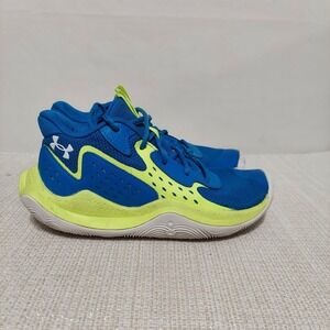 Under Armour GS JET '23 3026635-401 Unisex Kid's Blue‎ Shoes Size 4Y/Women 5.5